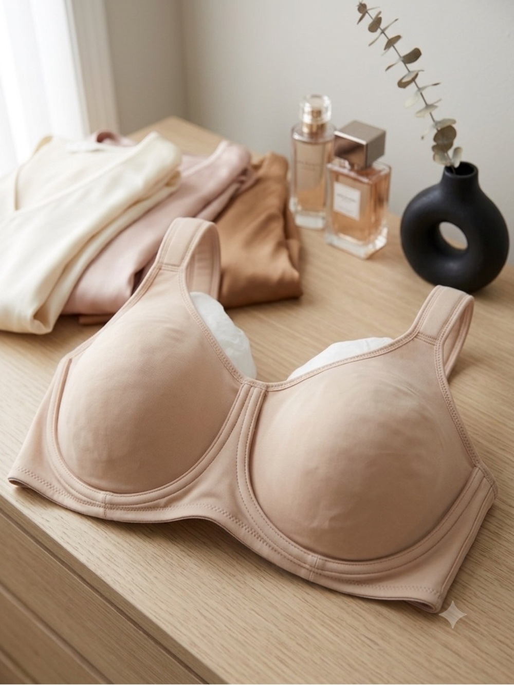 Nude Full Coverage Support Bra - Women Intimates